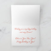 Geburtskarte "S'mores" Karte (Innenseite)