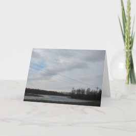 Geburtskarte "Snake River" Karte