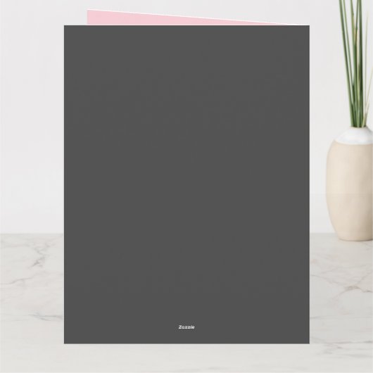 Geburtskarte | Sphynx Cat Lady with Birthday Cake Karte (Rückseite)