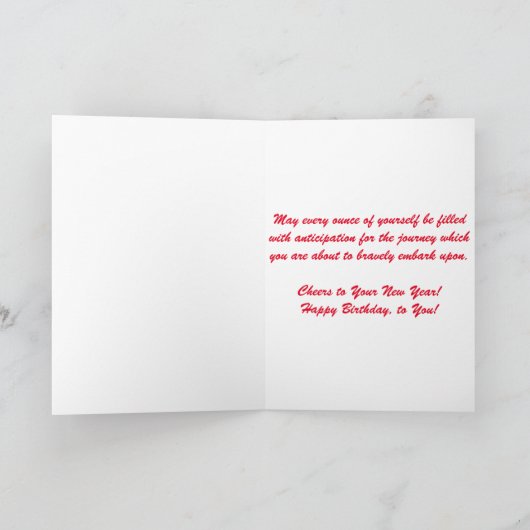 Geburtskarte "Stillwater Riverboat" Karte (Innenseite)