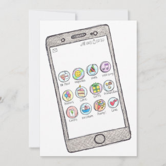 Geburtskarte - Tagesapplikationen Ankündigung