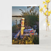 Geburtskarte "The Buoys Hibernate" Karte (Gelbe Blume)