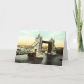 Geburtskarte, Tower Bridge, London Karte (Vorderseite)