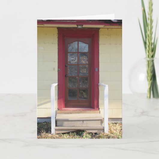 Geburtskarte "Viktorianisches Gateway" Karte (Vorderseite)