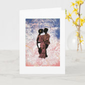 Geburtskarte von Mutter und Vater Karte (Gelbe Blume)