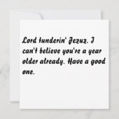 Geburtskarte von Neufundland Karte (Rückseite)