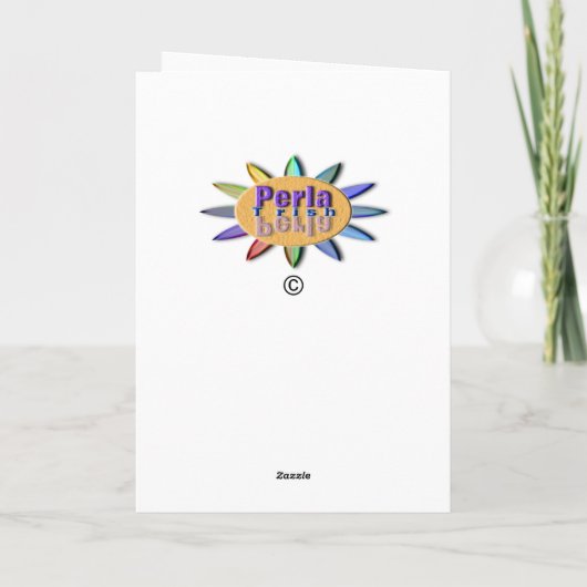 Geburtskarte von Papa Karte (Rückseite)