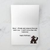 Geburtskarte von Wollmammut Karte (Innenseite)