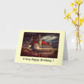 Geburtskarte - Wildwood, NJ Karte (Gelbe Blume)