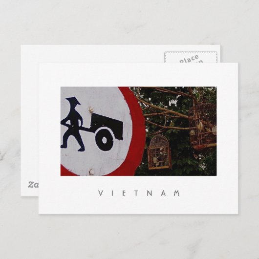 Geburtskarten Postkarte (Vorne/Hinten)