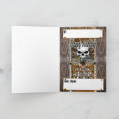 Geburtskartensteampunk Karte (Innenseite)