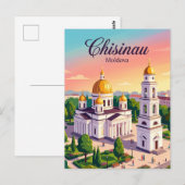 Geburtskathedrale Moldau Postkarte (Vorne/Hinten)