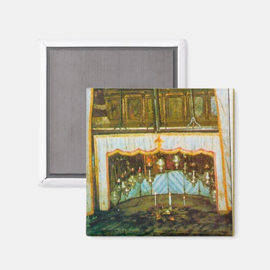 Geburtskirche, Bethlehem Magnet (Vorderseite/Rückseite)