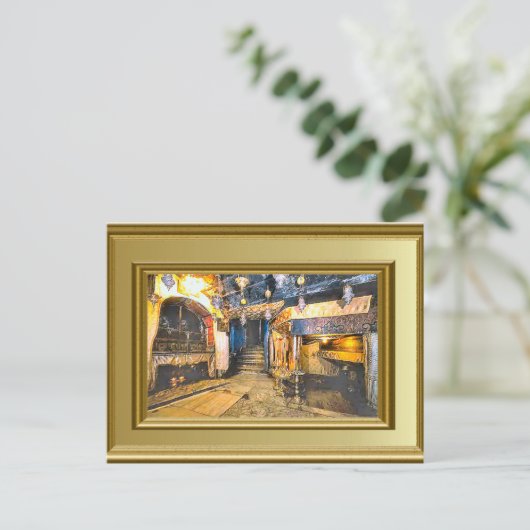 Geburtskirche, Bethlehem Postkarte (Stehend Vorderseite)
