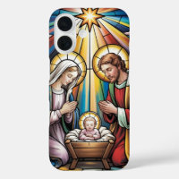 Geburtskirche-Buntglas-Kunst – Heiligabend der Hei