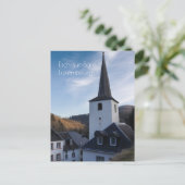 Geburtskirche, Esch-sur-Sure, Luxemburg Postkarte (Stehend Vorderseite)