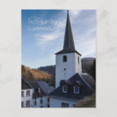 Geburtskirche, Esch-sur-Sure, Luxemburg Postkarte (Vorderseite)