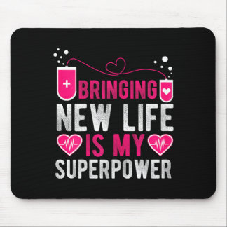 Geburtskrankenschwester bringt neues Leben ist Mousepad
