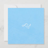 Geburtsmeldung Junge Ankündigung (Rückseite)