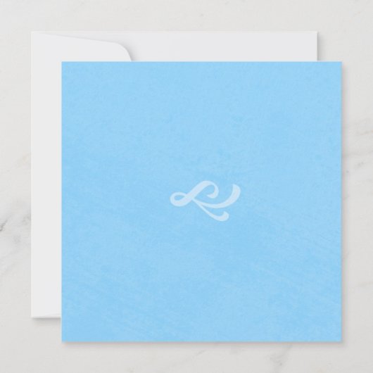 Geburtsmeldung Junge Ankündigung (Rückseite)