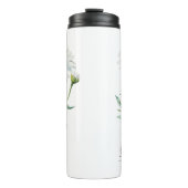 Geburtsmonat Blume April Daisy Thermal Tumbler Thermosbecher (Vorderseite)