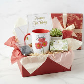 Geburtsmonat Blume-August personalisierter Schleim Tasse