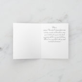 Geburtsmonat Blume Chrysanthemum personalisiert (Innenseite)