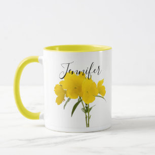 Geburtsmonat Blume-Februar personalisiert Tasse