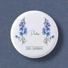 Geburtsmonat Blume Juli Larkspur
