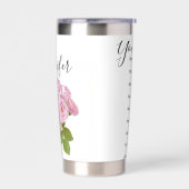 Geburtsmonat Blume Juni - Sie sind - personalisier Thermobecher (Links)