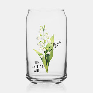 Geburtsmonat Blume Lily des Vallenamens Dosenglas