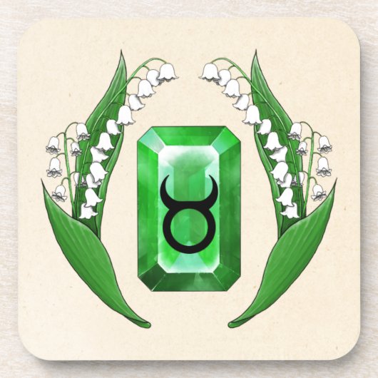 Geburtsmonat May Taurus Untersetzer (Vorderseite)