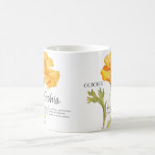 Geburtsmonat Oktober Blume Personalisiert Kaffeetasse (Mittel)