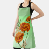 Geburtsmonat Oktober Marigold All-over Print-Schür Schürze (InSitu)