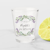 Geburtsname des Eukalyptus Schnapsglas (Vorderseite)