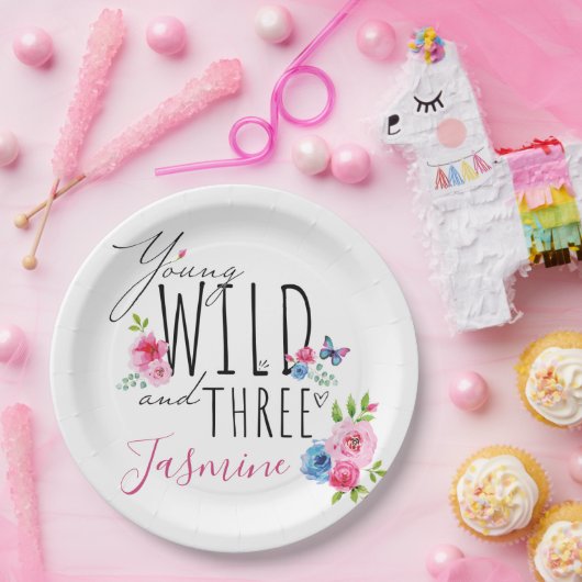 Geburtsname des hübschen Mädchens Pappteller (Party)