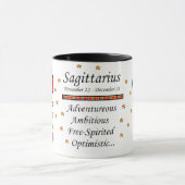 Geburtsname Sagittarius Totem-Tasse Tasse (Zentrum)
