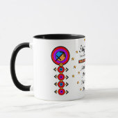 Geburtsname Sagittarius Totem-Tasse Tasse (Links)