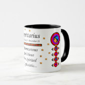 Geburtsname Sagittarius Totem-Tasse Tasse (VorderseiteRechts)