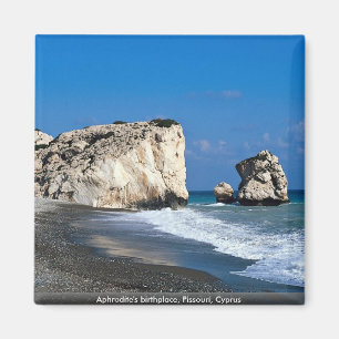 Geburtsort von Aphrodite, Pissouri, Zypern Magnet