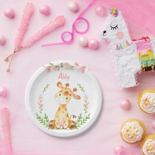 Geburtsplatte Pappteller (Party)