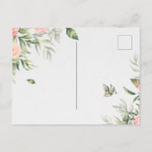 Geburtspostkarte Feiertagspostkarte (Rückseite)