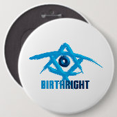 Geburtsrecht Button (Vorne & Hinten)
