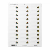 Geburtsstall-Adressetiketten (Vorne)