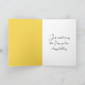 Geburtsstall auf dem Feld der Wildblume Karte (Innenseite)