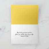 Geburtsstall auf dem Feld der Wildblume Karte (Innenseite)