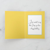 Geburtsstall auf dem Feld der Wildblume Karte (Innenseite)