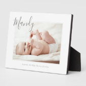 Geburtsstaten eines Neugeborenen, modernes Foto We Fotoplatte (Seite)