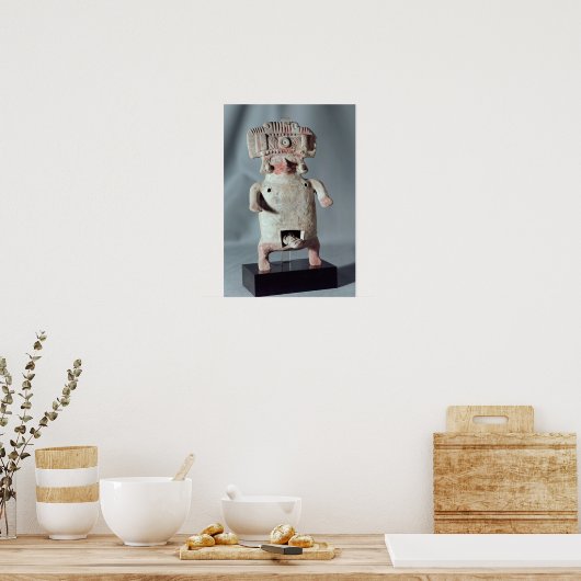 Geburtsstatuette Poster (Küche)