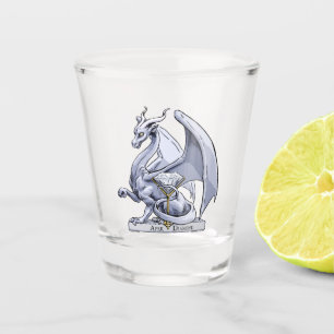 Geburtsstein-Drache im April:Raute Schnapsglas